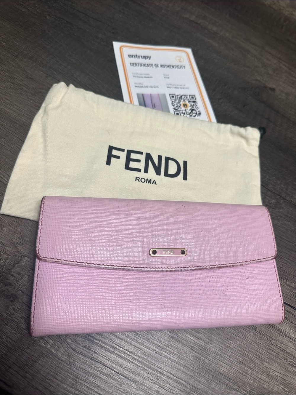 Fendi Continental Wallet